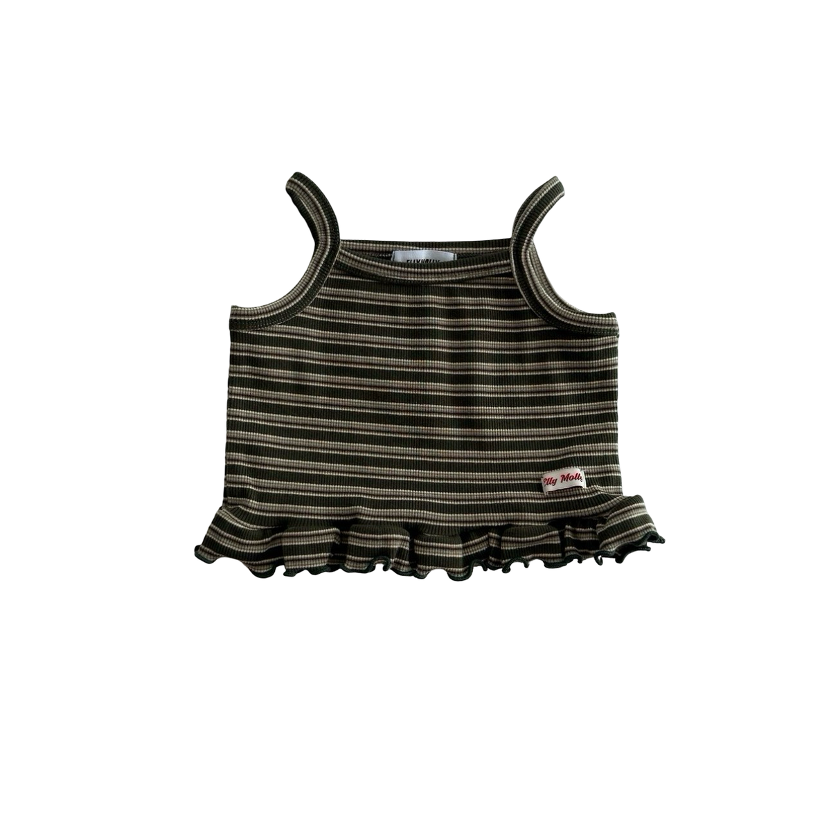 Stripe Ruffle Top
