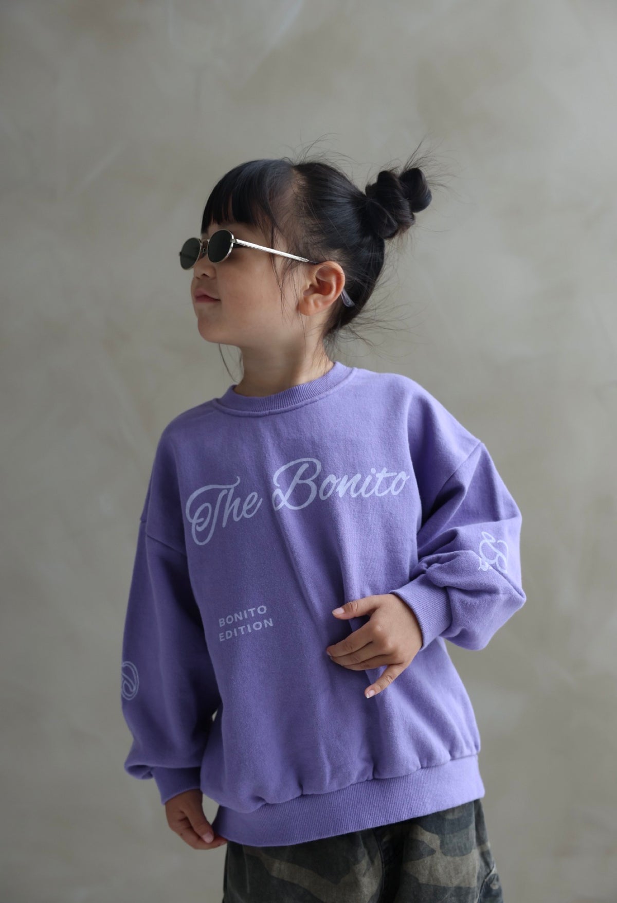 Milo sweater purple