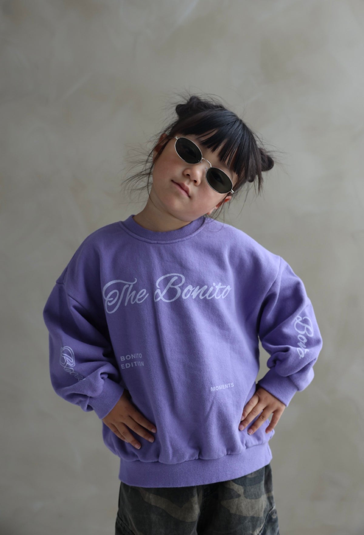 Milo sweater purple