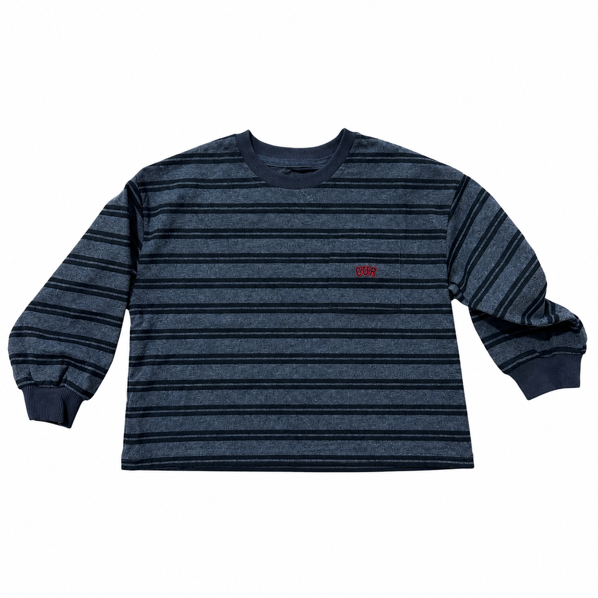 Stripe sweater black