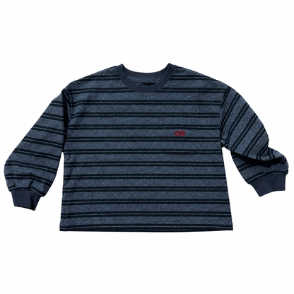 Stripe sweater black