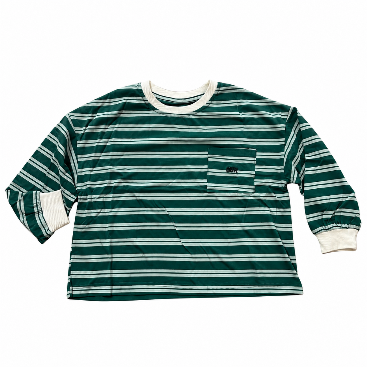 Stripe sweater green